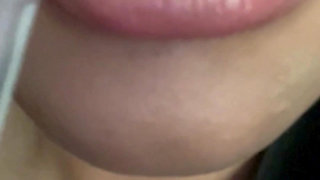 Nude Lipgloss Lip Fetish, Lip Worship, Femdom