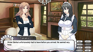 Maid Mansion: rich master and his asian house maids, beautiful Hentai story ep.1