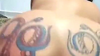 Venezuelan MILF Shows Us What She Does with Her Tattooed Ass