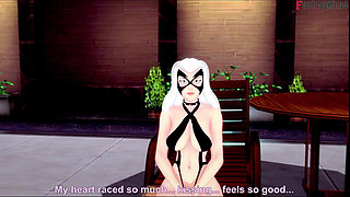 Felicia Hardy (black Cat) Bikini POV Sex - Marvel