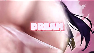 3D Goth Babe Rams A Massive Cock Deep, Pussy Stretches And Face Busted With Cum