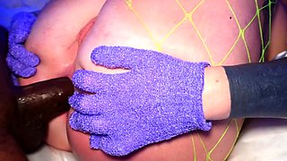 Violet lovely amateur redhead woman toying