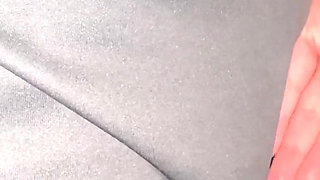 She Grabs a Stranger's Dick in Public