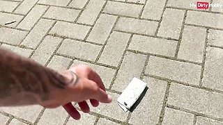 Cat Coxx Looks At The Camera While Getting Fucked