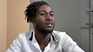 Ebony African Girls Stroke Massive Cocks in Hardcore Action