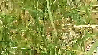 MILF Getting Horny and Masturbating Outdoor in the Mountains