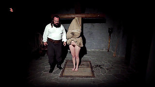 Novice Magda Is Stuck in a Dusty Potato Sack Where She Is Extremely Humiliated as a Crawling Creature and She Has to Present Her