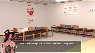 Doctor MILF Fucks Hard in Office - Big Tits Brunette Chapter 25