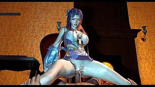 Goddess of Passion Curves in 3D - 3D Animation Hentai