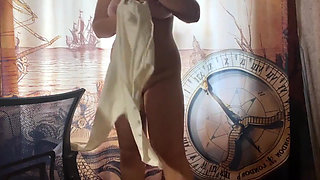 Instructions for Jerking off Your Cock, Cum on My Tits