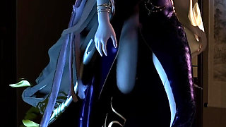 3D Horny Slut Babe Cheating with Big Dick Stranger