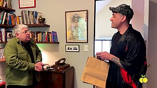 My wife finds the Chinese delivery guy too hot