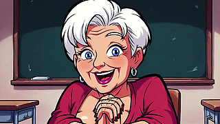 Naughty Cleavage Teachers Tease