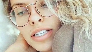 Euro amateur outdoor masturbation