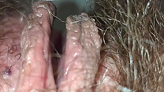 Pissing Woman in the Toilet