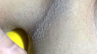 Hands-Free Anal Masturbation, Small Prolapse and Shoeing