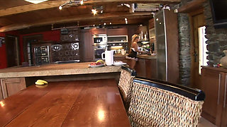 Maid gets fucked in ass