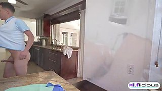 Big Booty Milf Trixi Brooks Fucks Step Son Johnny Love - Rough Missionary & Doggystyle