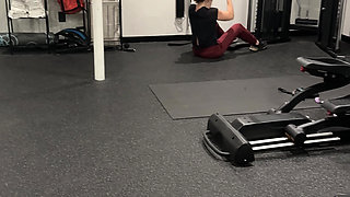 Quick Sneaky Gym Fuck! BBC Works Out Slutty MILF