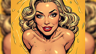 Sticky Honey Babes Retro Comic Art