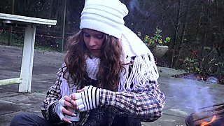 Old dirty man fucks teen hot young bi first