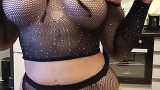 Fishnet Stockings Masturbation (ömer)