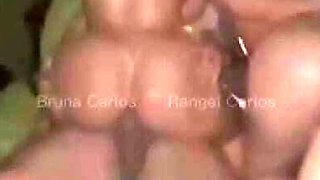 Lucky Guy Gets Asses Sitting on Him from Ex-Wife and Sisters in a Hot Threesome