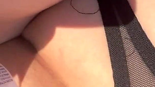 I Got Fucked Like a Whore Outdoors and Creampie My Pussy Filled with Sperm Like a Slut