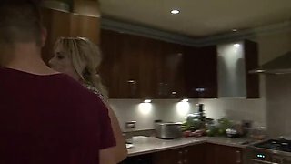 Crazy MILF Stepmom Wants To Fuck Her Stepson Hard