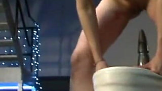 Petite blonde pinching humiliating