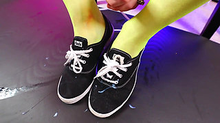 Keds Sneaker Foot Fetish Sexy JOI Masturbation Cumshot