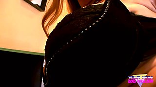 German Amateur Redhead Teen on real hardcore with old men