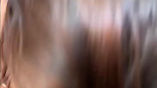 Amateur Brunette Newbie Gives Wet POV Blowjob Then Rides Big Cock
