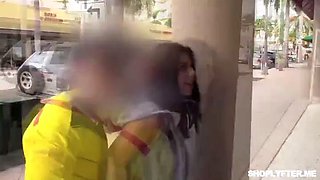 Black teen Daya Knight punished for stealing by Pervz: Blowjob, Doggy  Hardcore Porn