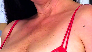 Kobe Lee - Red Lingerie