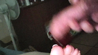 PART_2 Friend allowed me to play with her feet while we watch movies