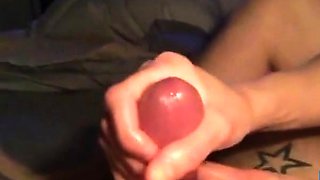 Slowmotion Handjob with Oiled Girl