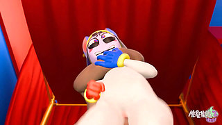 Ponmi gets fucked in the digital circus