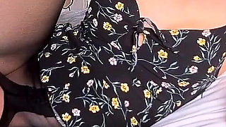 Anal Creampie for Mega Tight Blonde Pantyhose Babe