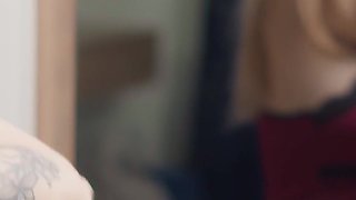 Step Son Creampies Step Mom in Hotel Share Bed Petting!