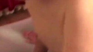 Threesome action with chick who gets anally fucked