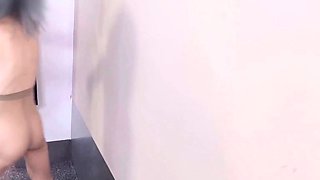 aged nylon spitting foot fetish and tugjob 7