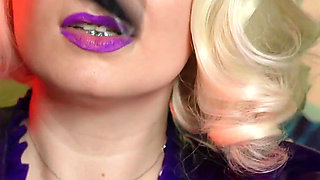 Ripped latex rubber gloves video