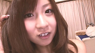 Orient Beauties Scene 1: Japanese Babe Masturbates First and Then Sucks a Cock