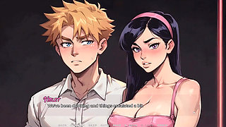My New Girlfriend Taboo Hentai Game Ep.62 Swinger Couple Caught During a Deepthroat Foursome in the Club Vip Booth!