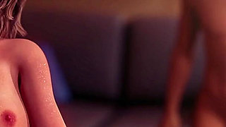 Awam 2 Sofia Real Fuck Edition - Ellie Masturbates to Sam Fucking Sofia on the Kitchen Counter