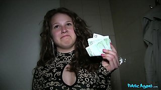 Public agent - 18 yrs older, fertile, her first ever internal cumshot, she's ripe for breeding