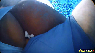 JohnTronX - Underwater fuck with a hot Asian amateur babe