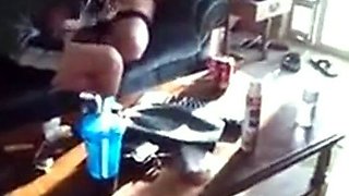 Roommates Filmed Getting a Blowjob by a Twink