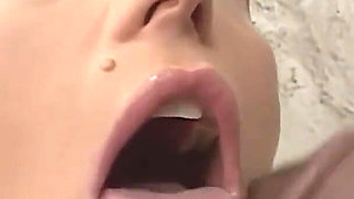 Petite Blonde Teen Takes Huge Monster Cock Deep in Her Tight Ass